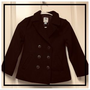 Girl’s Wool Peacoat NWOT